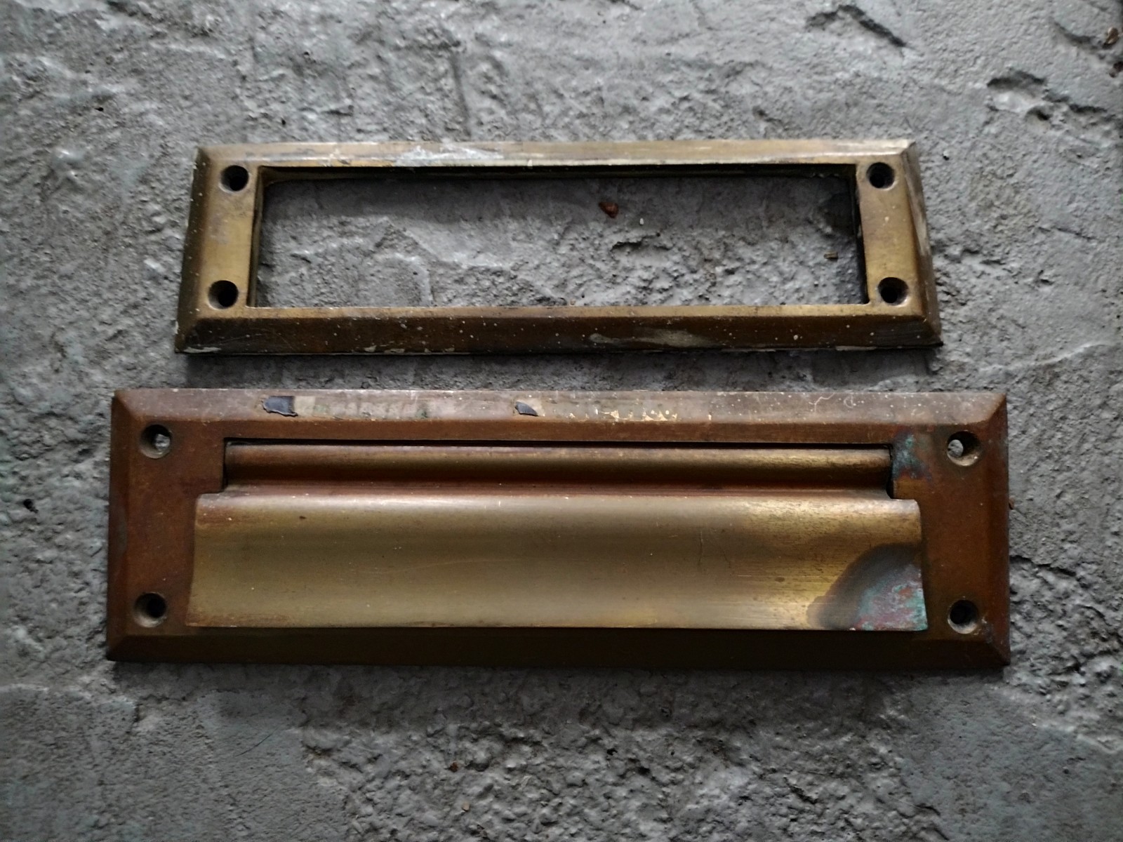 Postal Slot Door Plate