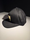 Popular Demand Snapback Black Gold Metal Plate Logo Streetwear Hat Adjustable — photo 3