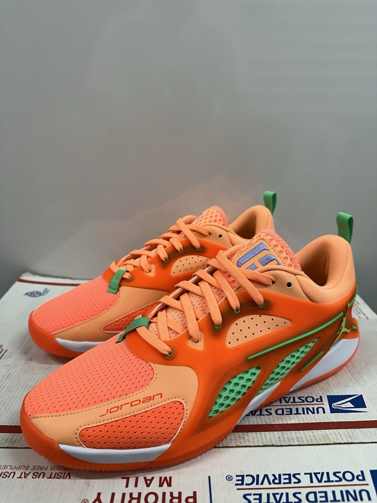 SAOLA Nike Air Jordan Heir 'Peach Jam' FQ3858 800 taglia 12