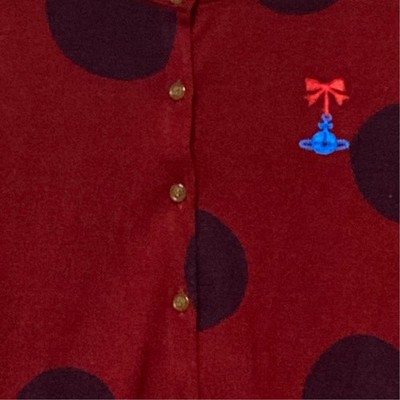 Vivienne Westwood Red Label Orb Embroidered Cardigan Size 1