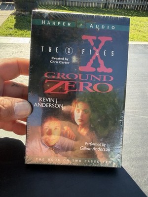 Kevin J. Anderson - The X-Files - Ground Zero - Audio Cassette Tapes - 1995 New