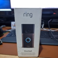 Ring Battery Video Doorbell - 2024 - Venetian Bronze