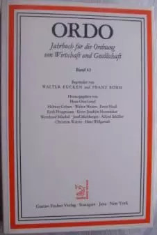 ORDO Band 43 (Jahrbuch für die Ordnung von Wirtschaft und Gesellschaft.), unbekannt