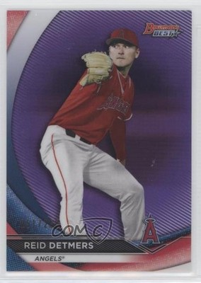 2020 Bowman's Best Top Prospects Purple Refractor 51/250 Reid Detmers #TP-28 fm0