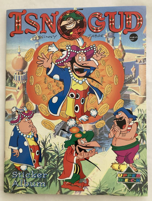1997 Upper Deck Album ''Isnogud'', komplett, mit allen 21 Sonderstickern A-U