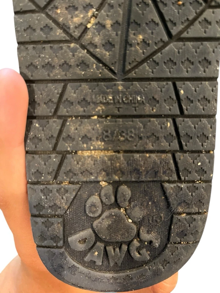 Women’s Blue DAWGS Size 8 Fur Lined Boots - Image 4 of 4