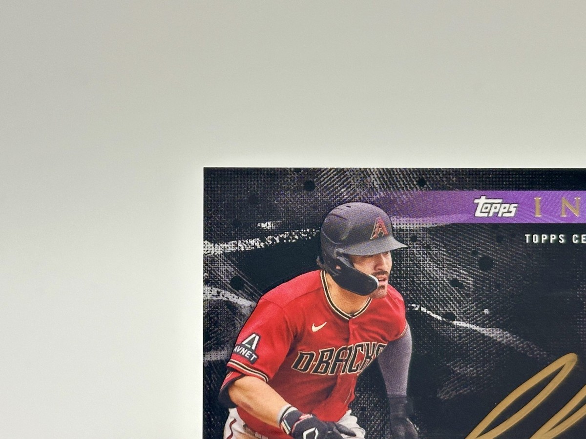 2024 Topps Inception Corbin Carroll Signings Gold Auto /25 -DBACKS 