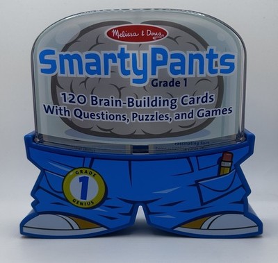 Smarty Pants Brain Building Cards with Questions Puzzles and Games Grade 1