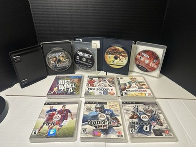PlayStation 3 PS3 Game Lot Bundle of 10 -COD Black Ops 2, Heavenly Sword, Tested