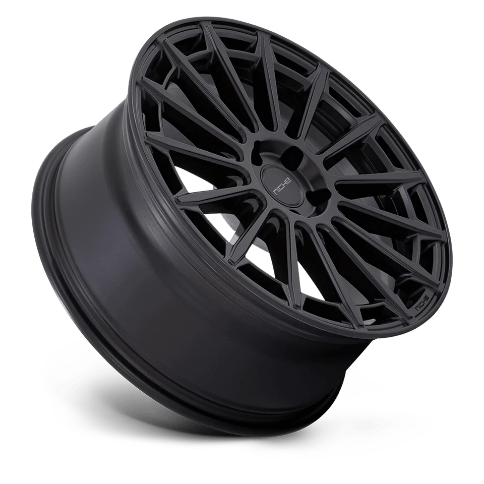 Rueda 20x9 Nicho M274 Amalfi Negro Mate 5x112 (38mm) Foto 2 de 4