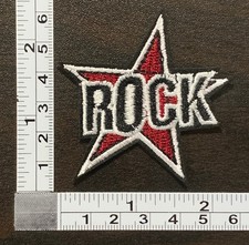 Rock Star Music Embroidered Iron On Patch