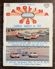 NASCAR Race Program, 1971, Rockingham Speedway, Richard Petty Win #122