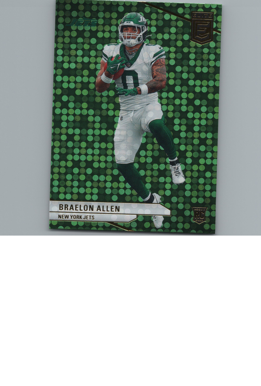 2024 Donruss Elite #194 Braelon Allen Green Disco