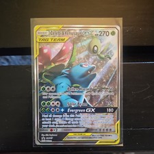Pokémon Celebi & Venusaur GX SM167 SM TAG TEAM GX Holo Basic on eBay