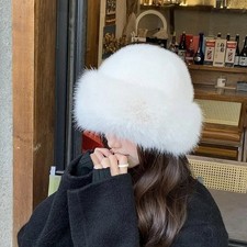 Plush Mongolian Hat for Women   Cute  Warm Winter Hat Soft Cozy Fall/Autumn Hat