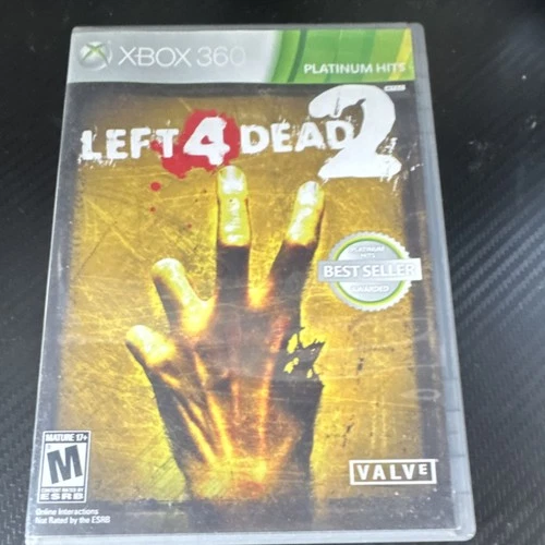 Valve Left 4 Dead 2 Microsoft Xbox 360 Shooter Survival Horror Manual Included