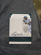 2017 Panini National Treasures - Colossal Material Signatures Rickey...