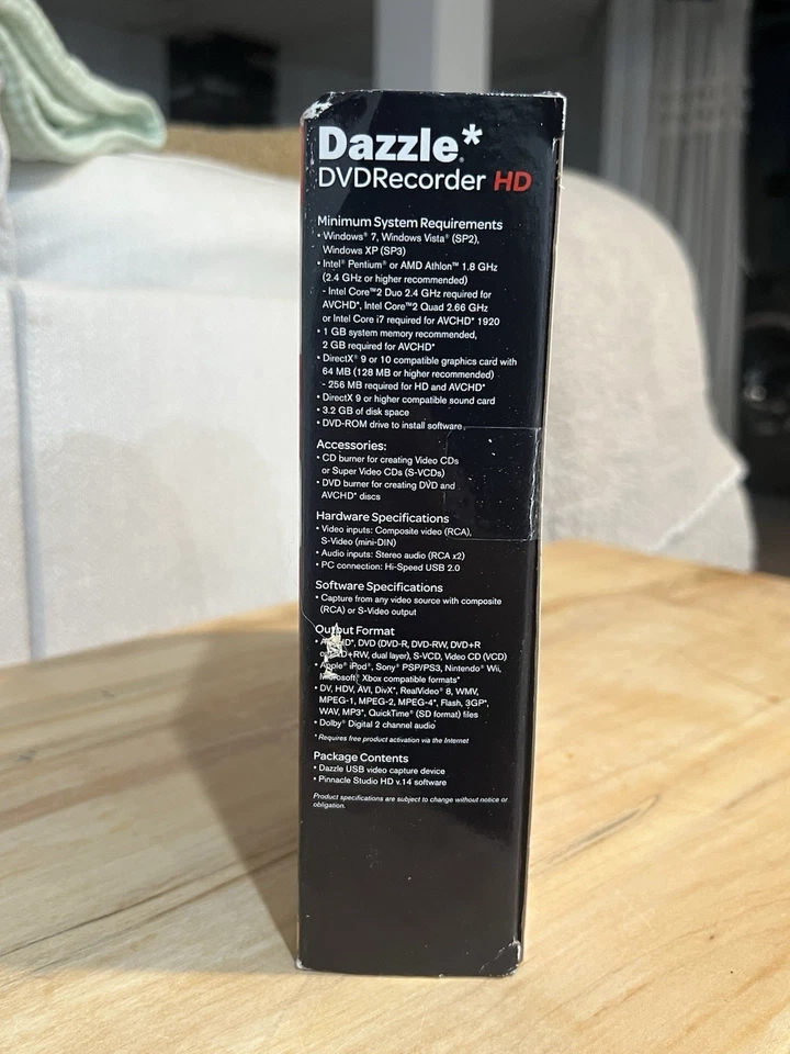 Dazzle DVD Recorder-HD VHS to DVD Converter-Enhance-Share-Save Video to Computer - Image 3 of 3