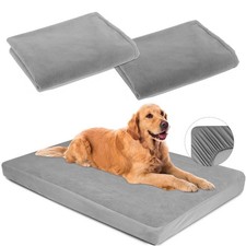 Dog Bed Covers Replacement Washable 100 Waterproof Soft Dog Bed Sheet Grey 2...