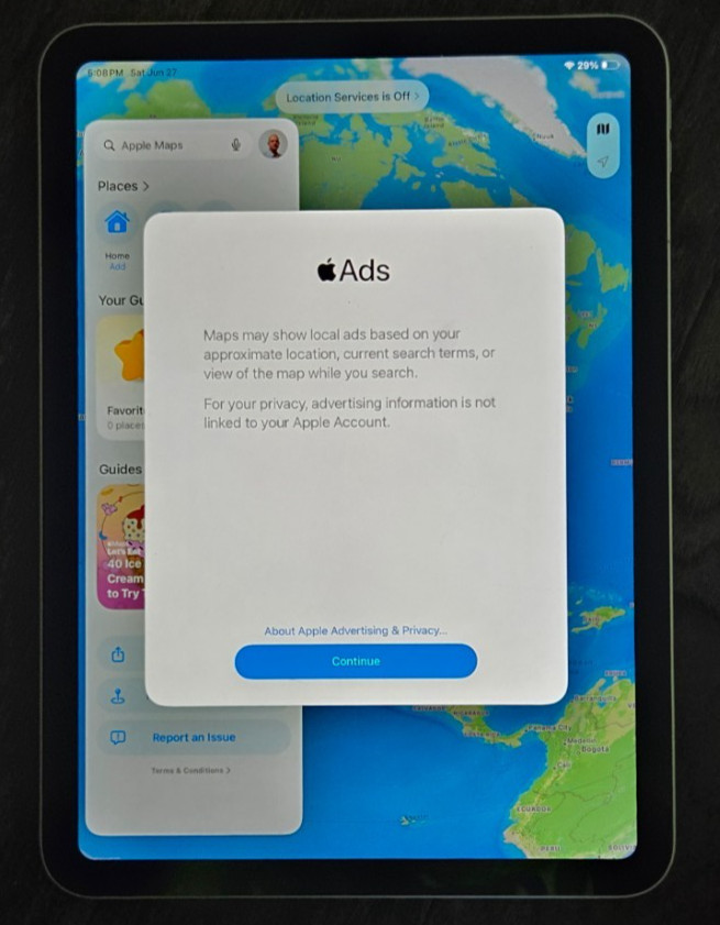 Apple iPad (10th Generation) A3162 64 GB, Wi-Fi, 10.9 in - Silver