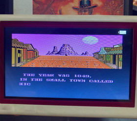 Famicom NES Game Gun Smoke (IC Chips,Label Sticker is re-printed)