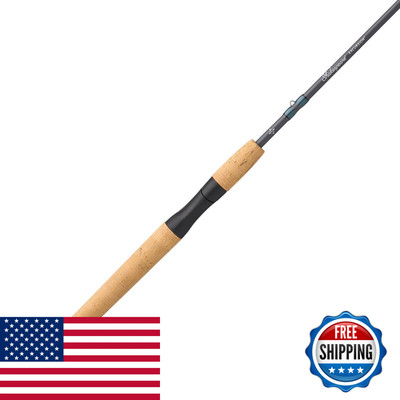 Shakespeare Excursion Spinning Rod 66 2-Piece Fishing Rod Medium Power 6-12 Lb