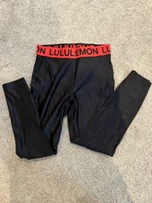 Lululemon Leggings Satin Shine High Rise Train Leggings Size 10