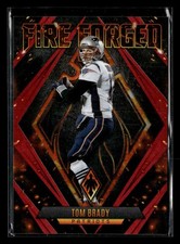 2022 Panini Phoenix Tom Brady Fire Forged Red /199 #FF-1 Patriots U9784