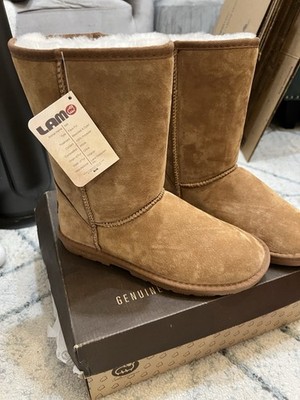 Size 9 Lamo Alaska boot chestnut cm1346 