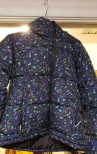Girls All In Motion Hooded puffer winter coat jacket Sz XL 14/16 Ski Snow