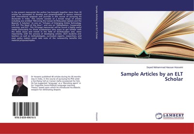 Sample Articles by an ELT Scholar Seyed Mohammad Hassan Hosseini
