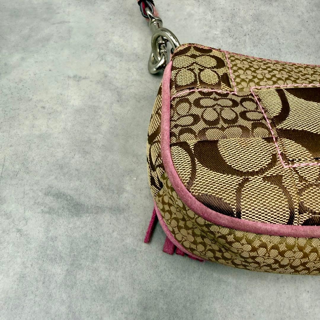 Coach Patchwork Accessory Pouch Shoulder Bag 3693… - image 7