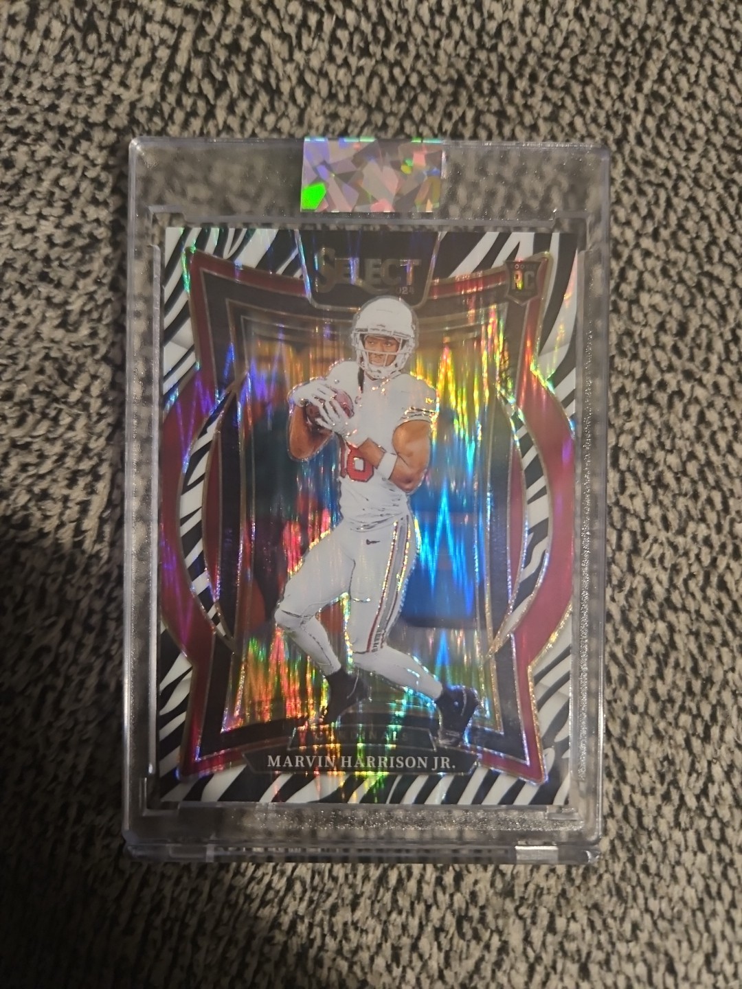 Marvin Harrison Jr 2024 Select SSP Zebra 🦓 Shock 28 Concourse