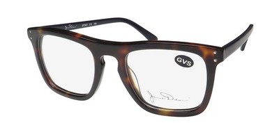 NEW JAMES DEAN JDO631 GLASSES 215 FULL-RIM SQUARE TORTOISE PLASTIC WOMENS