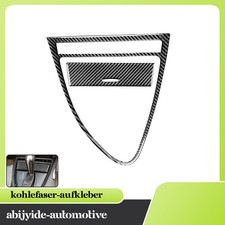 f�r BMW 6er 2004-2010 Schalthebelrahmen + Konsolenabdeckung Kohlefaser Aufkleber