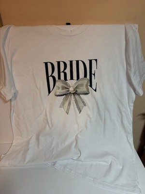 PFR New York White Bride T-shirt XL Short Sleeve Graphic Tee