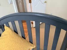 Graco Gray Wood Crib Rectangular Bedframe for Unisex Baby Toddler Mattress