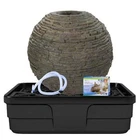 Aquascape Medium Stacked Slate Sphere Landscape Fountain Kit 78290