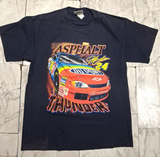 Vintage Chase 1999 JEFF GORDON #24 Nascar Asphalt Thunder Shirt Men Large