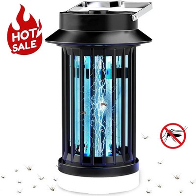 Electric Mosquito Insect Fly Bug Zapper Killer Light Trap Pest Control Lamp Hang