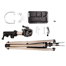 Bike Repair Stand Adjustable Maintenance FoldingBike Rack w/Tool Tray Heavy Duty