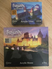 Castles Of Burgundy Acrylic Hexes & Acrylic T...