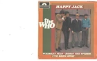 THE WHO-FRENCH-4-SONG-EP-PICTURE SLEEVE + 45-(HAPPY JACK+3)--PS--PIC--SLV