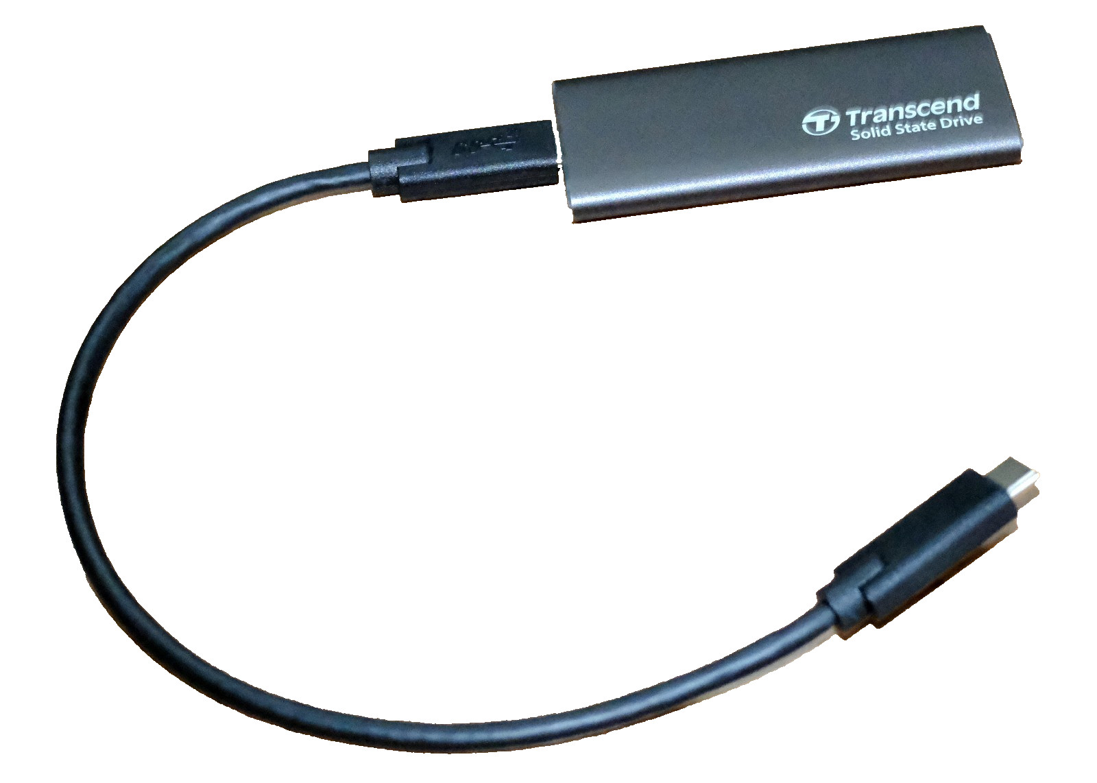 Transcend ESD265C 500 GB Portable Solid State Drive External - Excellent