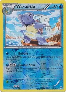 Wartortle - 15/101 - Pokemon Plasma Blast Reverse Holo Card LP