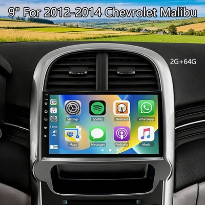 9'' CarPlay For 2012-2014 Chevrolet Malibu Android 15 Car Radio Stereo 2+64GB GPS