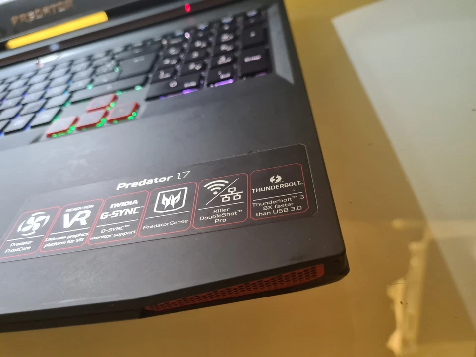 Acer Predator  17Zoll i7 48GB RAM 2TBSSD + 2THDD NVIDIA GTX1060 FullHD Windows11 - Bild 4 von 4