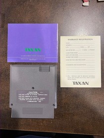 Star Soldier Nintendo NES Complete CIB with Registration Card - MINTY!!