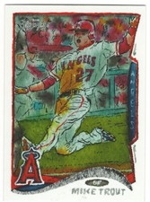 2024 Topps Spotlight by Andy Friedman #6 Mike Trout B Los Angeles Angels