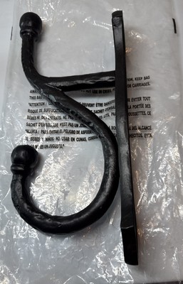 NEW Pottery Barn Oversized Overscale Cast Iron Wall Hook Nautical Coat Towel